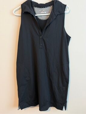 Tommy Bahama IslandZone Sleeveless Black Dress Size Medium